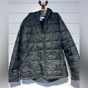 Columbia Omni-Heat Black Down Jacket